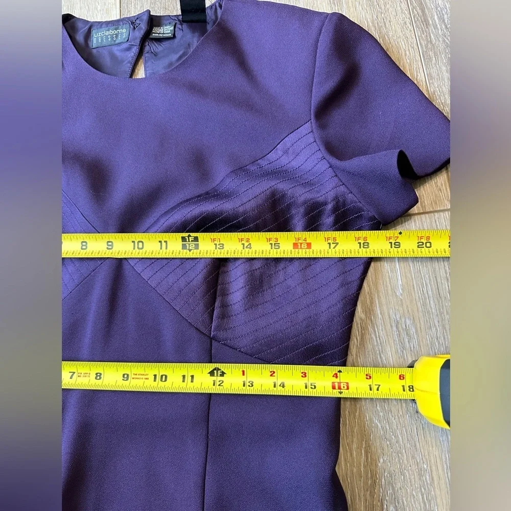 🛍️ Liz Claiborne  classic dress Size 10 - Picture 7 of 10